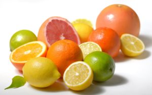 list of immune boosting foods including citrus fruits